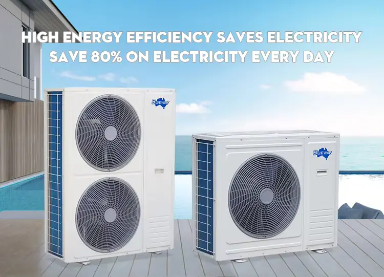Hot Popular Commercial Electric 380v 65kw Warm Water Pool Heat Pump